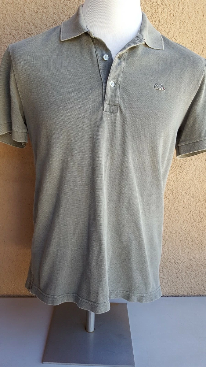 Lacoste vintage washed polo cheap