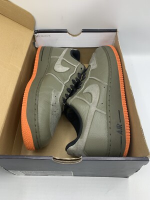 Nike Air Force 1 Low Premium Skive Tec VT Olive 2012 Size 10.5