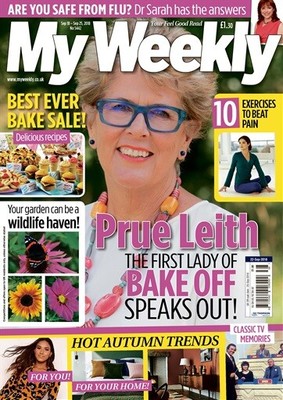 NEW & SEALED MY WEEKLY MAGAZINE PRUE LEITH COVER/DELICIOUS RECIPES SEPT 2018 