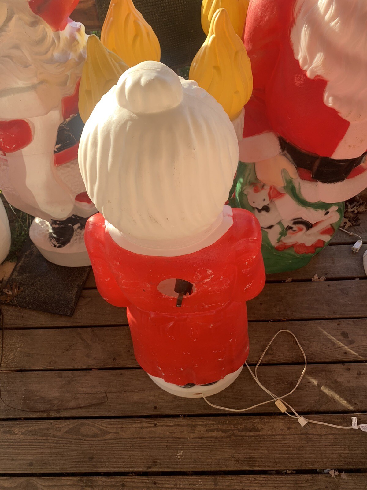 VINTAGE XMAS BLOW MOLD Pickup Only LOT ( EMPIRE, UNION )CHRISTMAS