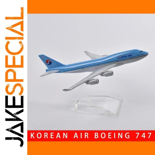Modèle Réduit Avion Korean Air Boeing 747 Model Aircraft Display