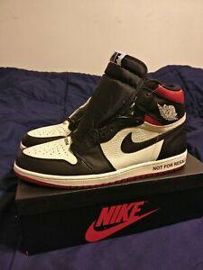 nike air jordan 1 not for resale varsity red