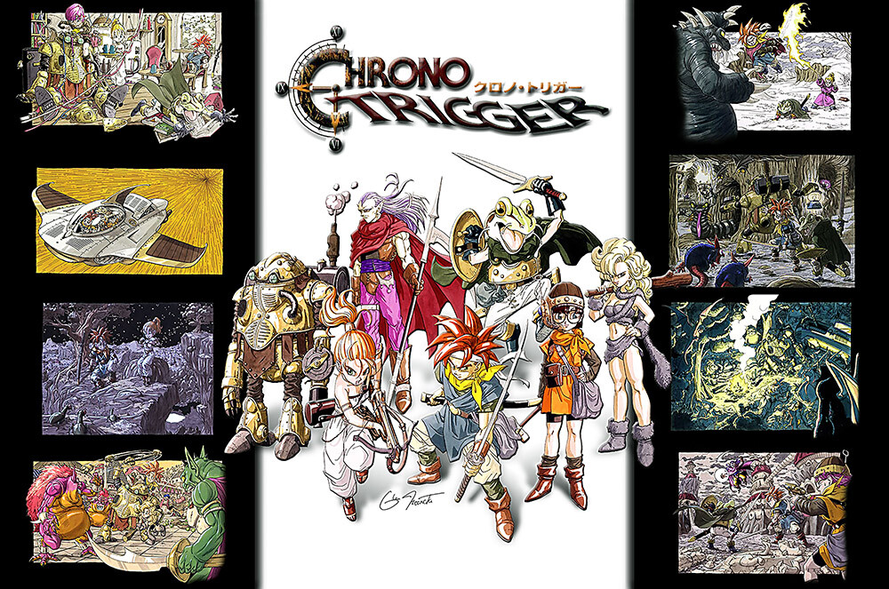 Chrono Trigger SNES DS PS1 Premium POSTER MADE IN USA - CHO003 | eBay