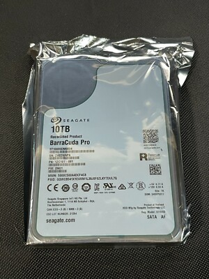 M7545 SEAGATE ST10000DM0004 3.5インチ 10TB Amazon.com: Seagate BarraCuda Pro 10TB Internal Hard Drive