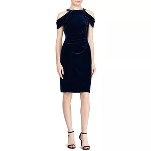 ralph lauren velvet dress