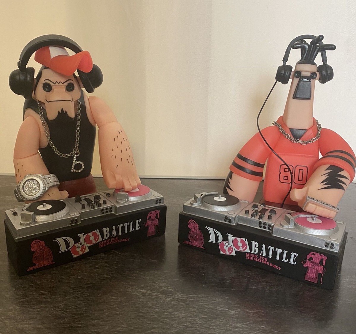 Jason Siu Scratching With Gravity Figures 2003 DJ Battle Rare