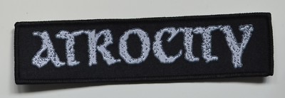 ATROCITY - New Logo - 15,3 cm x 4 cm - Patch - 165156