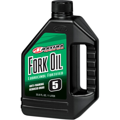 Maxima Racing Oil Motorcycle Fork Fluid/Oil | 5W | 1 Liter | 54901