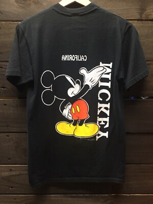 Vintage 90s Disney Mickey Mouse California Velva Sheen Tee Shirt