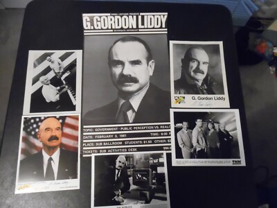 G. GORDON LIDDY MEMORABILIA & COLLECTIBLES  [[Your choice]] FREE SHIPPING!