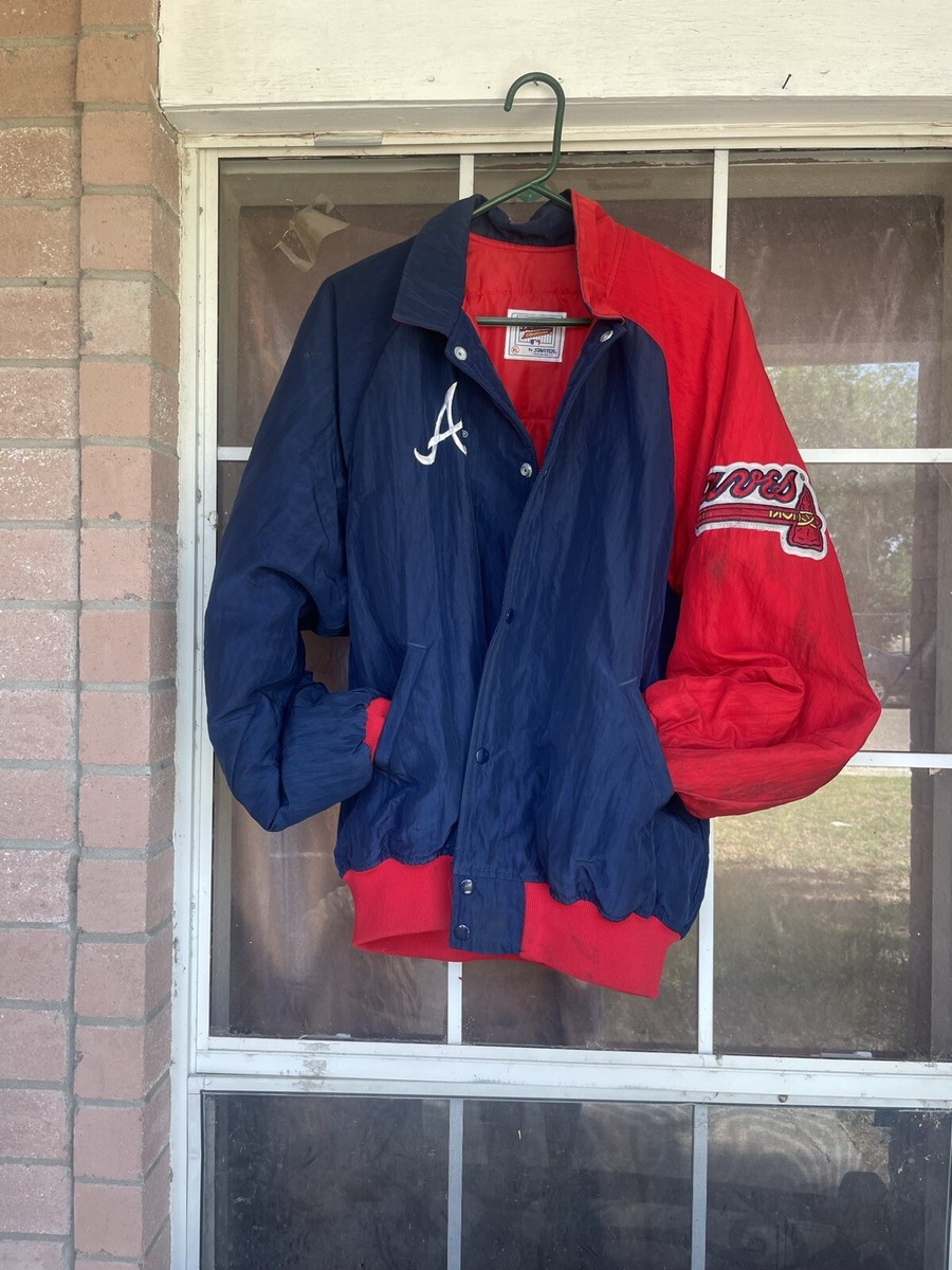 Braves Diamond Collection ジャケット Mサイズ Men's Vintage Atlanta Braves Jacket Starter Diamond