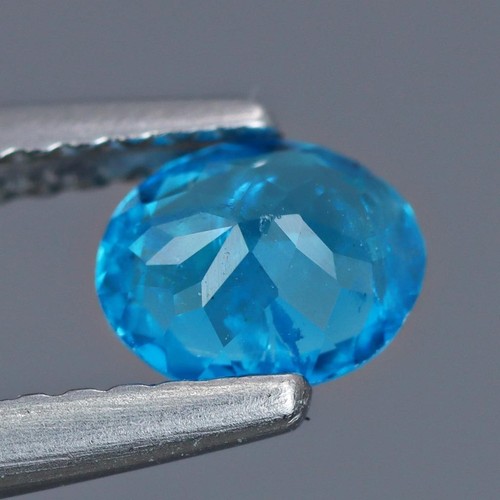 5.7X4.5X3.3MM natuRAL appatite 0.60CTS ROUND @ovalSHAPE GEMSTONE free shipping - Picture 3 of 3