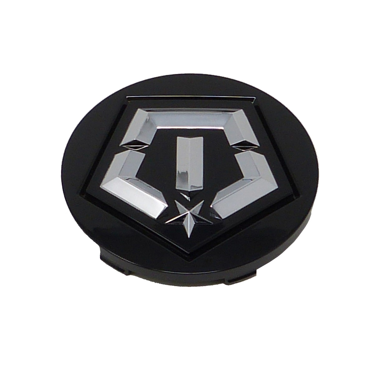 LENS-544BM-8-TIS / TIS Gloss Black Bolt-On Center Cap | eBay