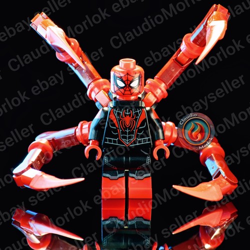 ⭐ LEGO The Superior Spider-Man Minifigure moc007 Marvel Comics Spiderman - Imagen 2 de 11