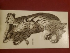 Tiger Temporary Tattoos