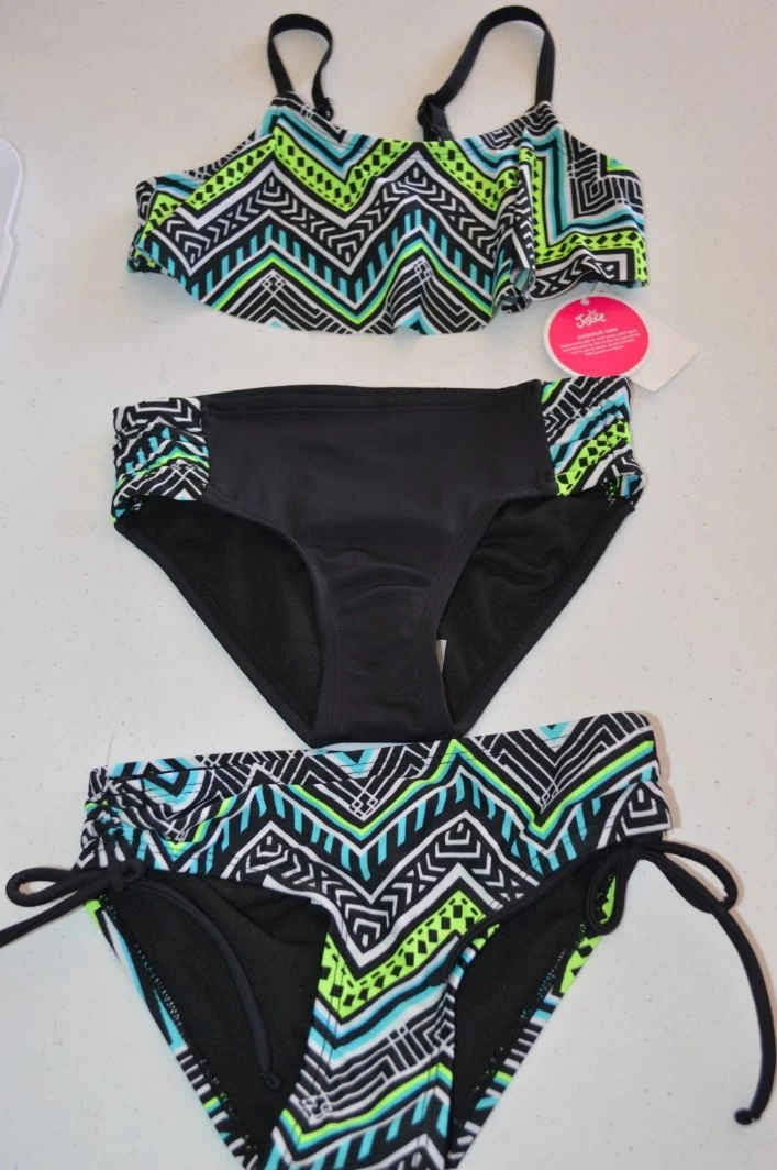 Girls black shop bathing suit