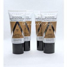 4 PACK ALMAY SKIN PERFECTING HEALTHY BIOME MAKEUP w/ Prebiotic Complex 150 TAN