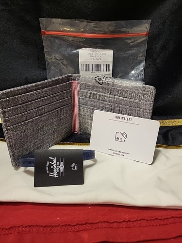 Herschel Men's Charlie RFID Card Case Wallet, Bill Fold One Size US - Picture 4 of 7