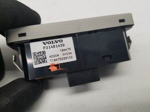 2019 VOLVO S90 XC40 XC90 REAR TAILGATE OPEN DIMMER SWITCH KNOB OEM 31481439 - Picture 6 of 6