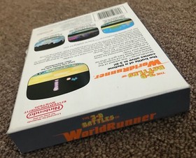 NES The 3D Battles of WorldRunner CIB Game Tested Working Cart Authentic