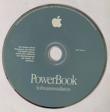 Apple PowerBook CD-ROM from 2000 Software Installation