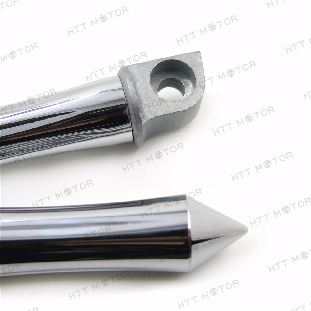 kameページ Chrome Footpegs For 1987-1995 Kawasaki ZX750 Ninja/ 1994-1998