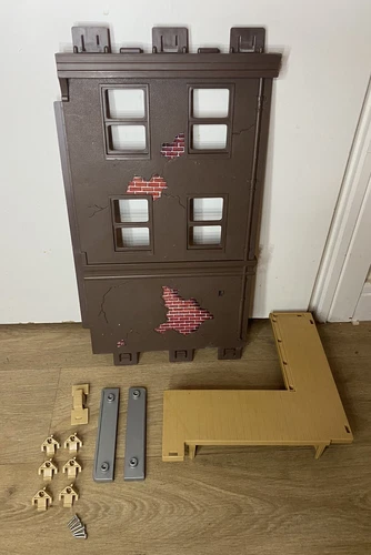 Vintage Kenner Ghostbusters Firehouse Parts Bundle- Wall/ Floor- Original 1987