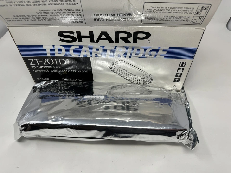 Sharp ZT-20TD1 Toner Original For Sharp Z20/Z21T/Z23/Z25 /Z26/Z27 - Image 2 of 4