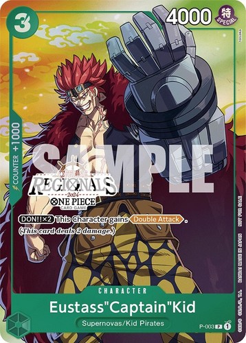 PSA 10 Kid & Killer EB01-003 Alternate Art One Piece Card Game