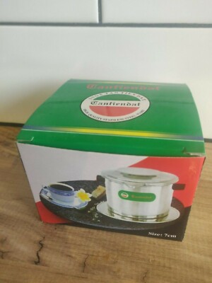 Vietnamesischer Kaffeefilter Einzeltasse 7 cm Cafe 4 Stück Geschenk Tropfgetränk