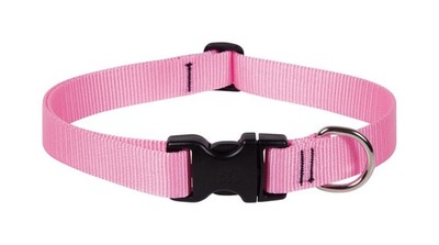 Lupine Pet 57553 Pink Nylon Adjustable Large Dog Leash 16 to 28 in.