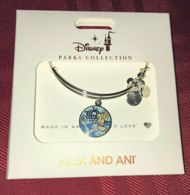 Disney Parks Alex and Ani Cinderella Have Courage and Be Kind Bracelet New