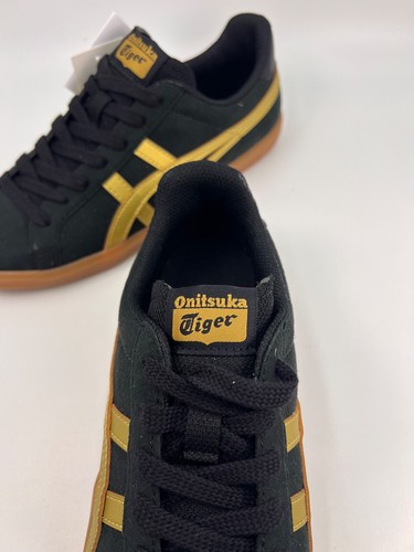 Schuhe Damen EU 38 Onitsuka Tiger schwarz Leder / Sneaker Komfort schlicht leich - Bild 8 von 13