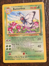 Pokemon Uncommon BUTTERFREE #33/64 - Jungle Set