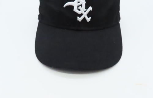White Sox Hat OC Sports Black Adjustable Cap OSFM - Picture 2 of 12