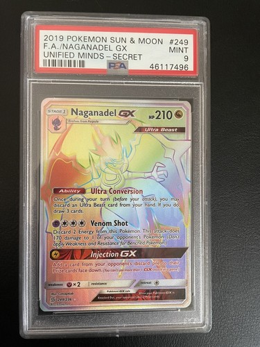 Naganadel-GX graded PSA 9 for sale on eBay