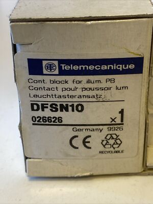 SCHNEIDER ELECTRIC DFSN10 Motorsteuerungsteil und Zubehör