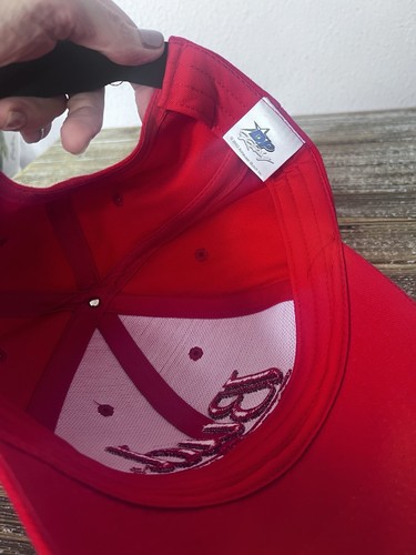 Vintage Y2K Bud Racing NASCAR Hat Red 2003 DP Racing Budweiser Beer One-size - Picture 7 of 7