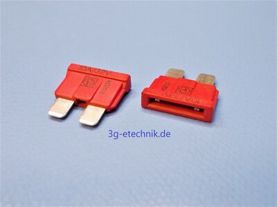 10 Stück -> Littelfuse Flachsicherung ATO 10A 32V ROT Flachstecksicherung