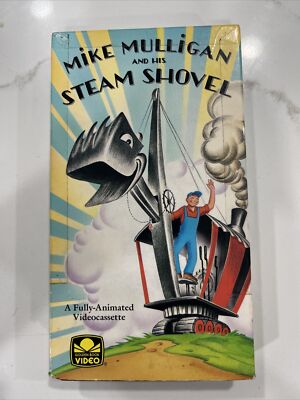 MIKE MULLIGAN AND HIS STEAM SHOVEL (VHS 1992) HBO Golden Book