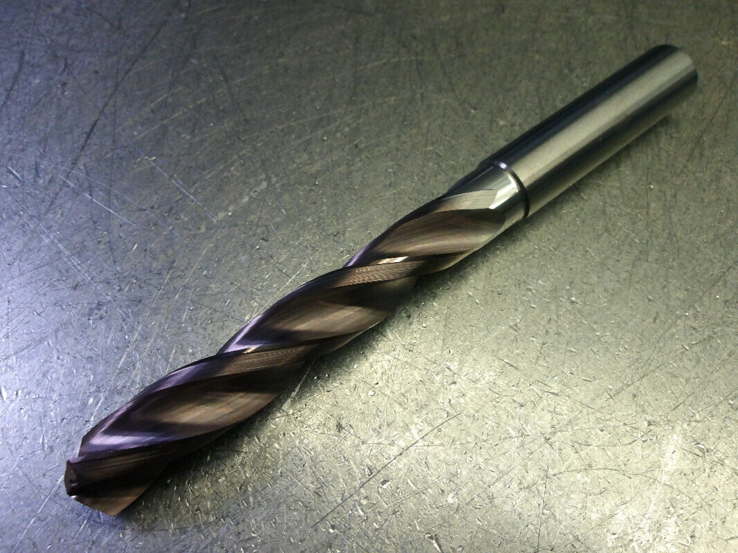 Chiro923ページ‼️ Kyocera 11.1mm 3 Flute Coolant Thru Carbide Drill 12mm Shank 65241