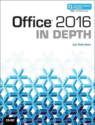 Office 2016 in Depth (Includes Content Update Program),Joe Habra