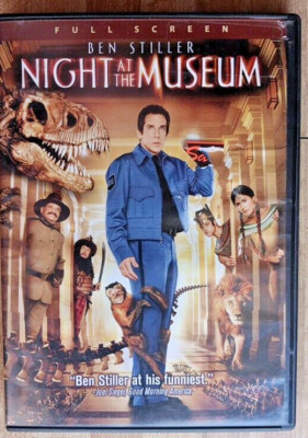 Night at the Museum (DVD, 2007, Full Frame)  -- Very Good w/ Fast Shipping OS4