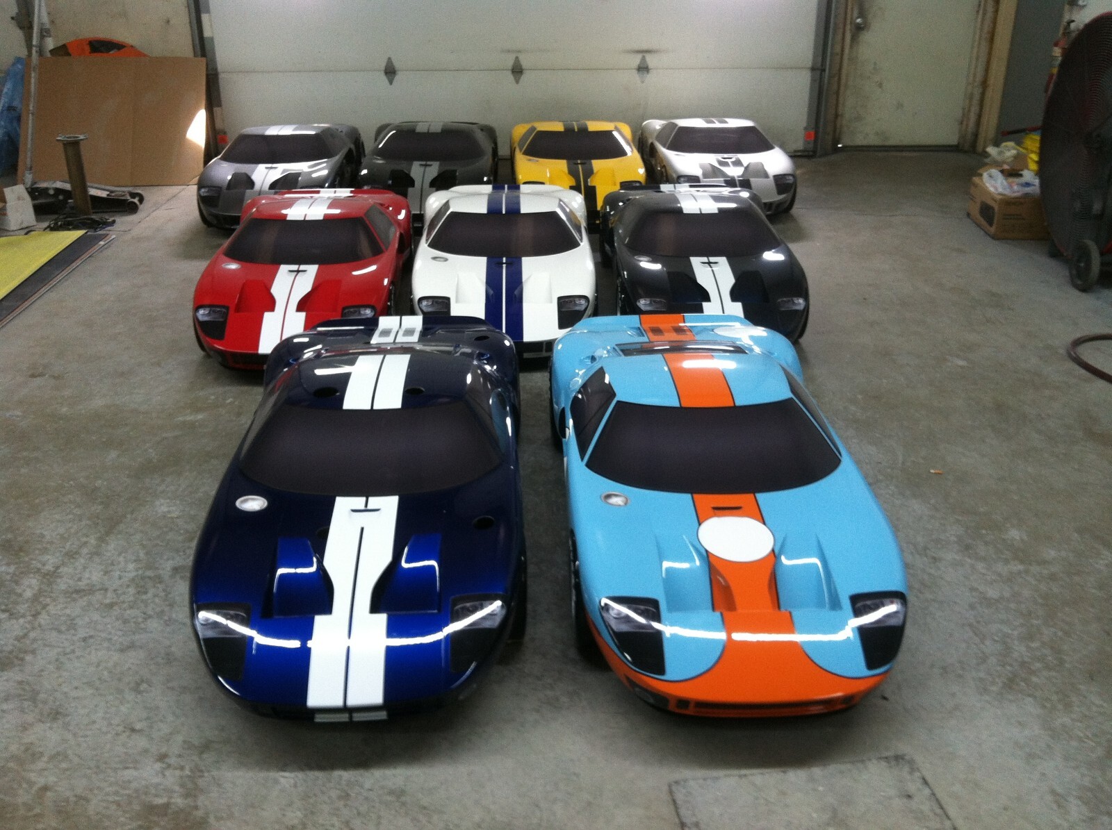 2005,2006 FORD GT GT40 SUPERCAR Clamshell 5g7z-6340110 AA