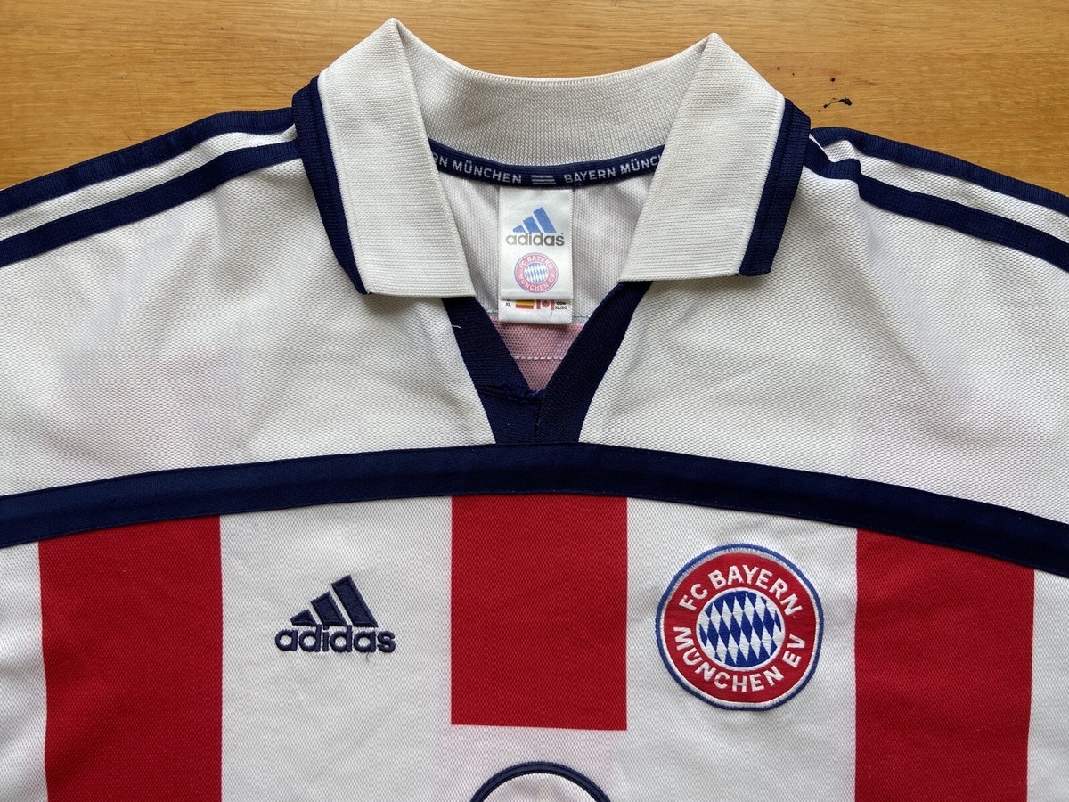 BAYERN MUNHCEN 2000 2002 AWAY FOOTBALL SHIRT SOCCER JERSEY