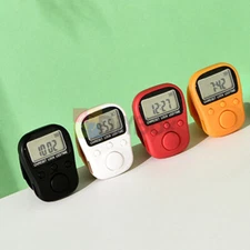 Digital Finger Counter Tally Counter Mini Finger Ring with Locking Rechargeable