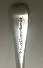 Fort Pitt Hotel Demitasse Victor S. Co. Vintage Souvenir Spoon Collectible