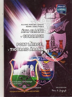 GAA HURLING WATERFORD V TIPPERARY ALLIANZ LEAGUE 19/4/2015 DUBLIN V CORK