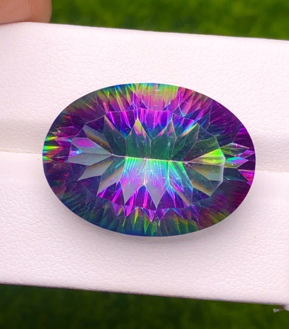 32.21CT Good Collection Natural Mystic Topaz Loose Gemstone | eBay
