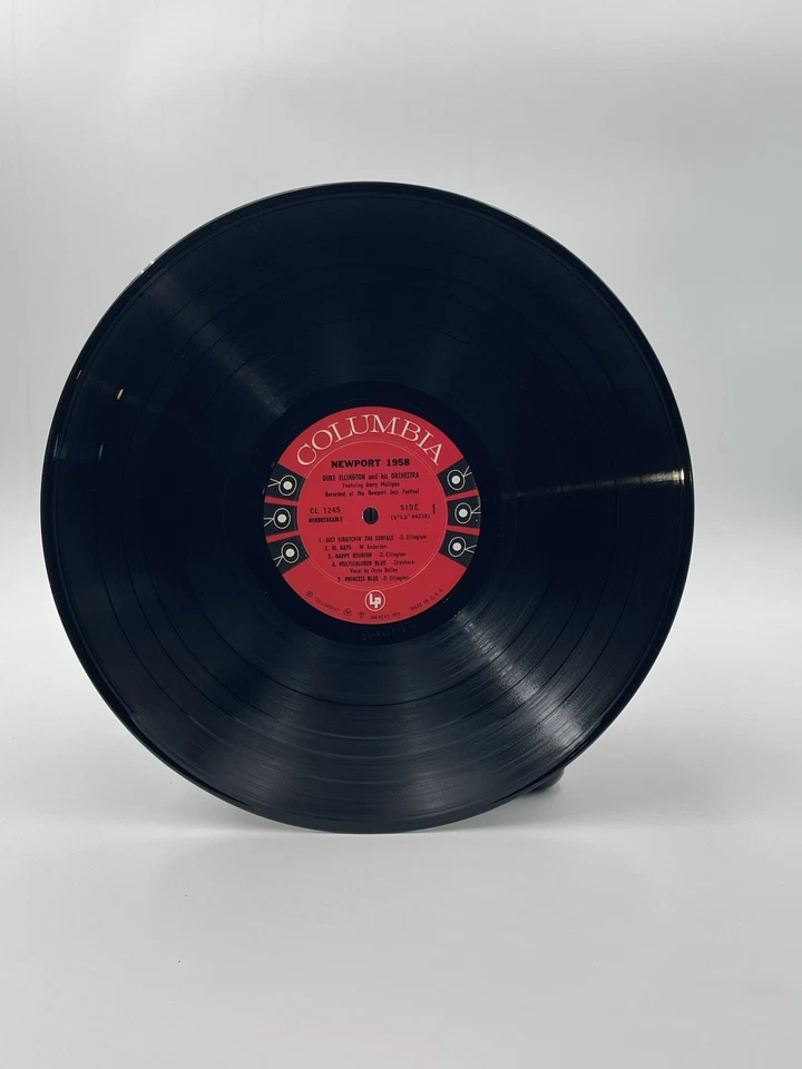 DUKE ELLINGTON AND HIS ORCHESTRA NEWPORT 1958 LP VG+ VINYL COLUMBIA CL1245 - Image 3 of 4